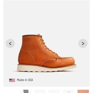 RED WING SHOES WOMEN'S 6-IN CLASSIC MOC BOOT, SZ 7 *NEW IN BOX*